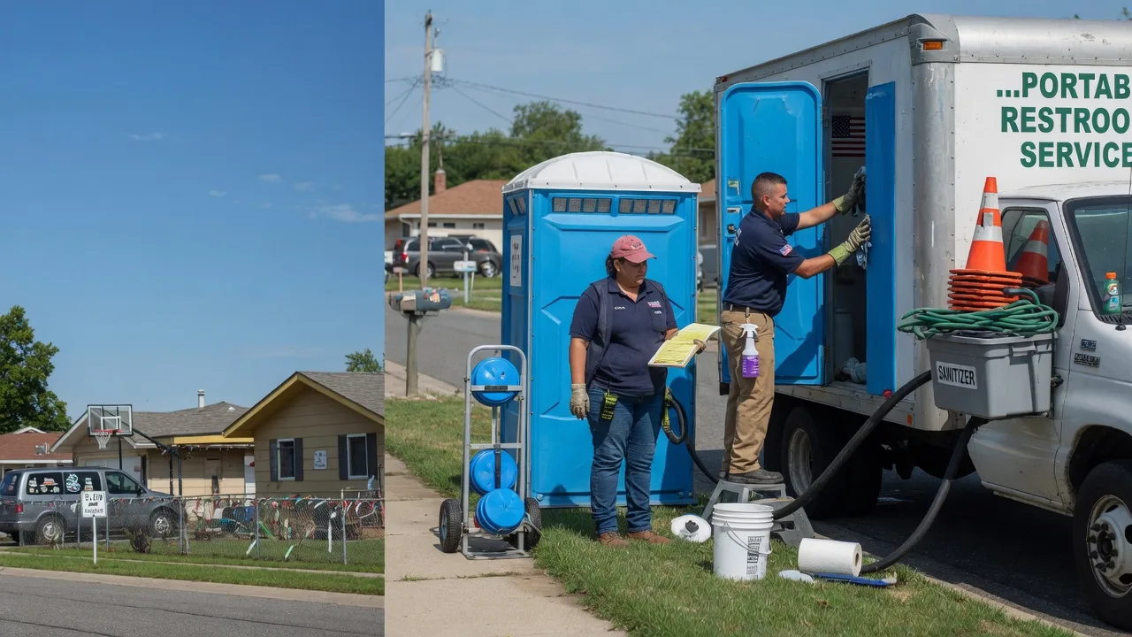Portable Toilet Rental in Douglas, NE near me